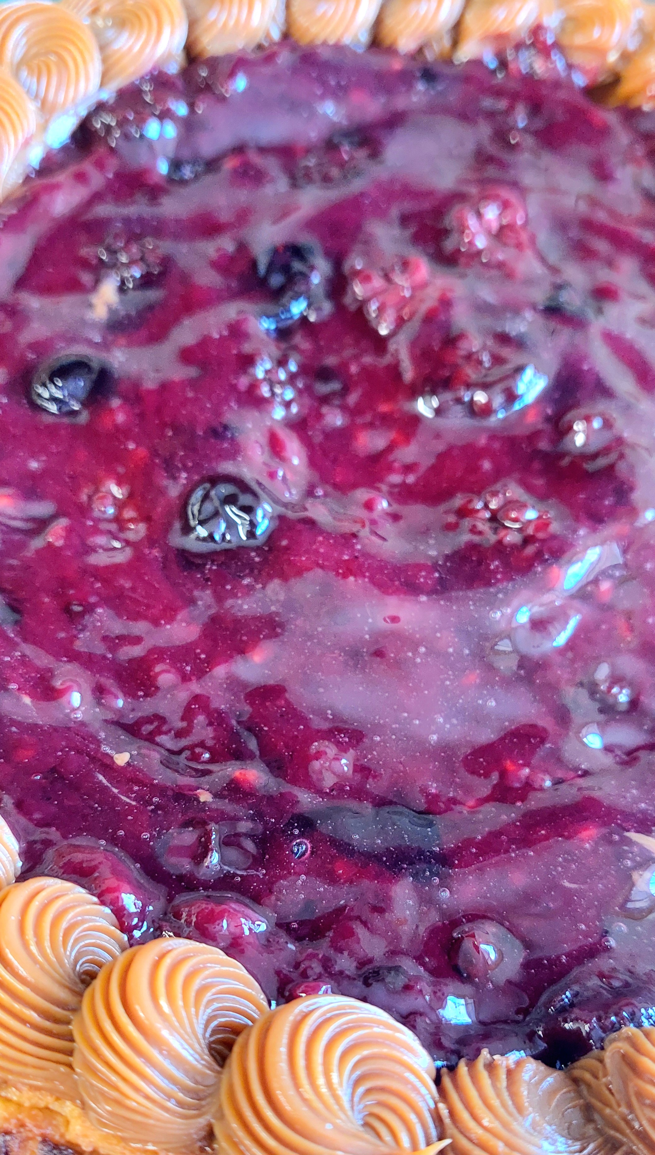 Cheescake frutos rojos