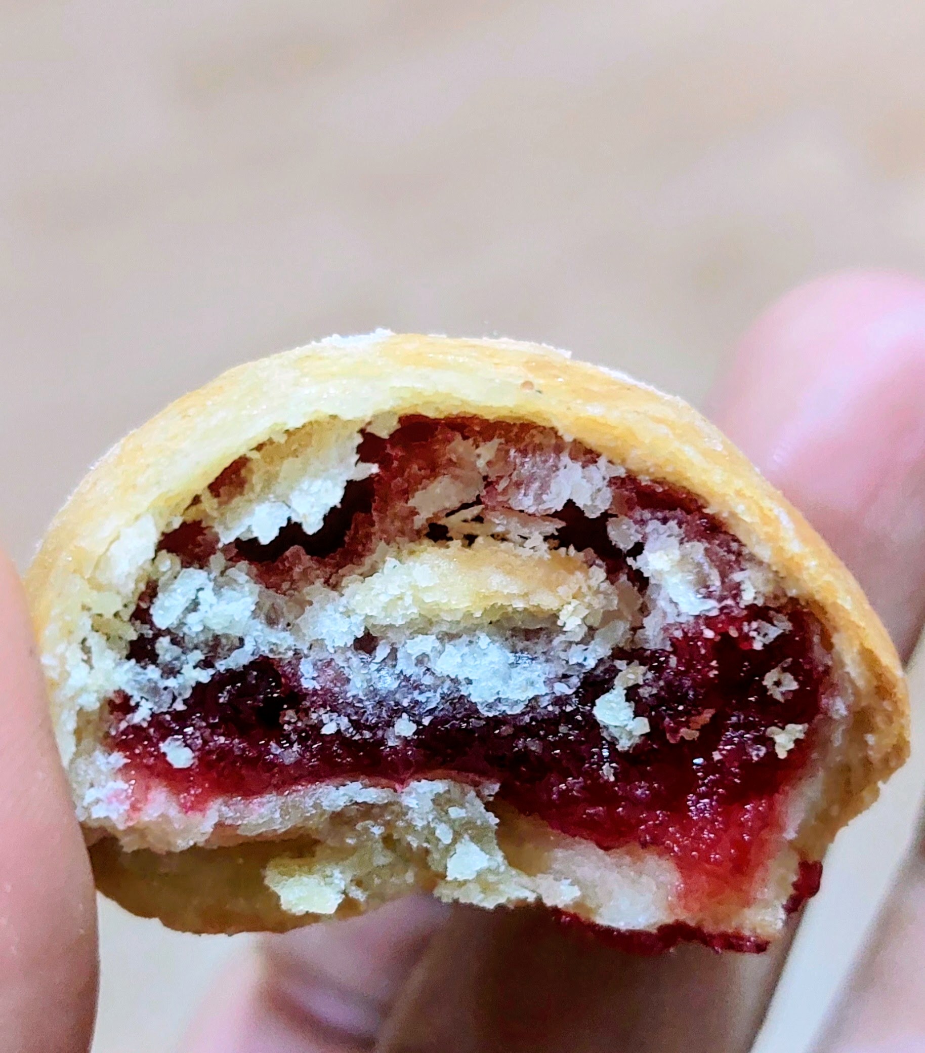 Bomba de Frambuesa (galleta turca)